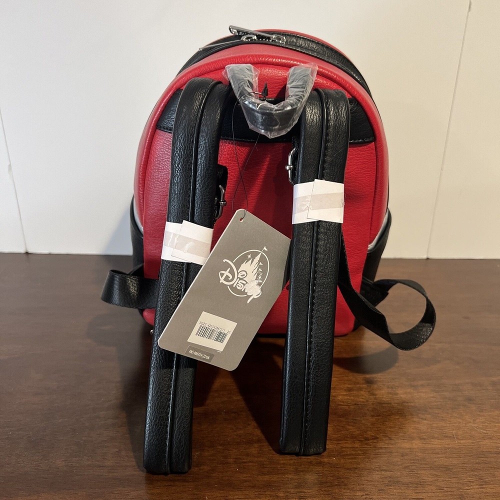 Disney Parks Marvel Loungefly Thor Love and Thunder Mini Backpack NWT Black/Red - Picture 2 of 6